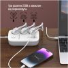 Сетевой фильтр питания ColorWay CW-CHE34PDW 3 розетки/4USB (CW-CHE34PDW) изображение 12