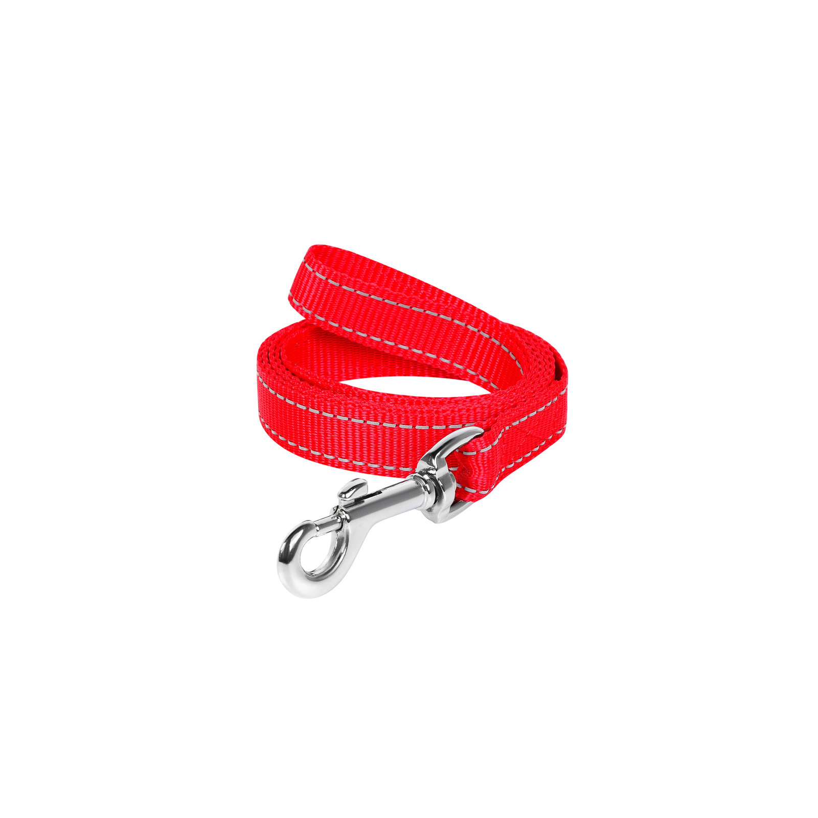 Поводок для собак Dog Extreme из нейлона Ш 14 мм Д 150 см красный (04593) изображение 2