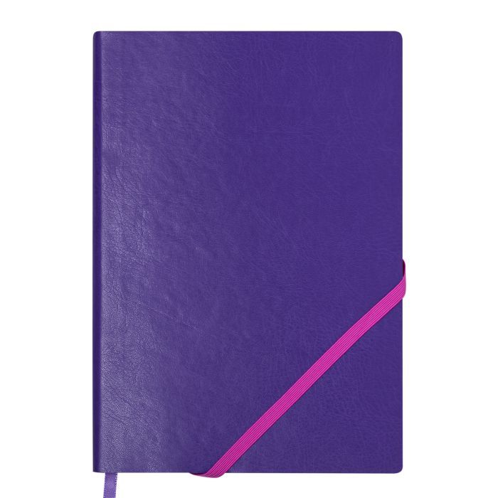 Книга записная Buromax Lollipop Logo2U 96 листов А5 в клетку фиолетовый (BM.295103-07)