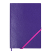 Книга записна Buromax Lollipop Logo2U 96 аркушів А5 у клітинку фіолетовий (BM.295103-07)