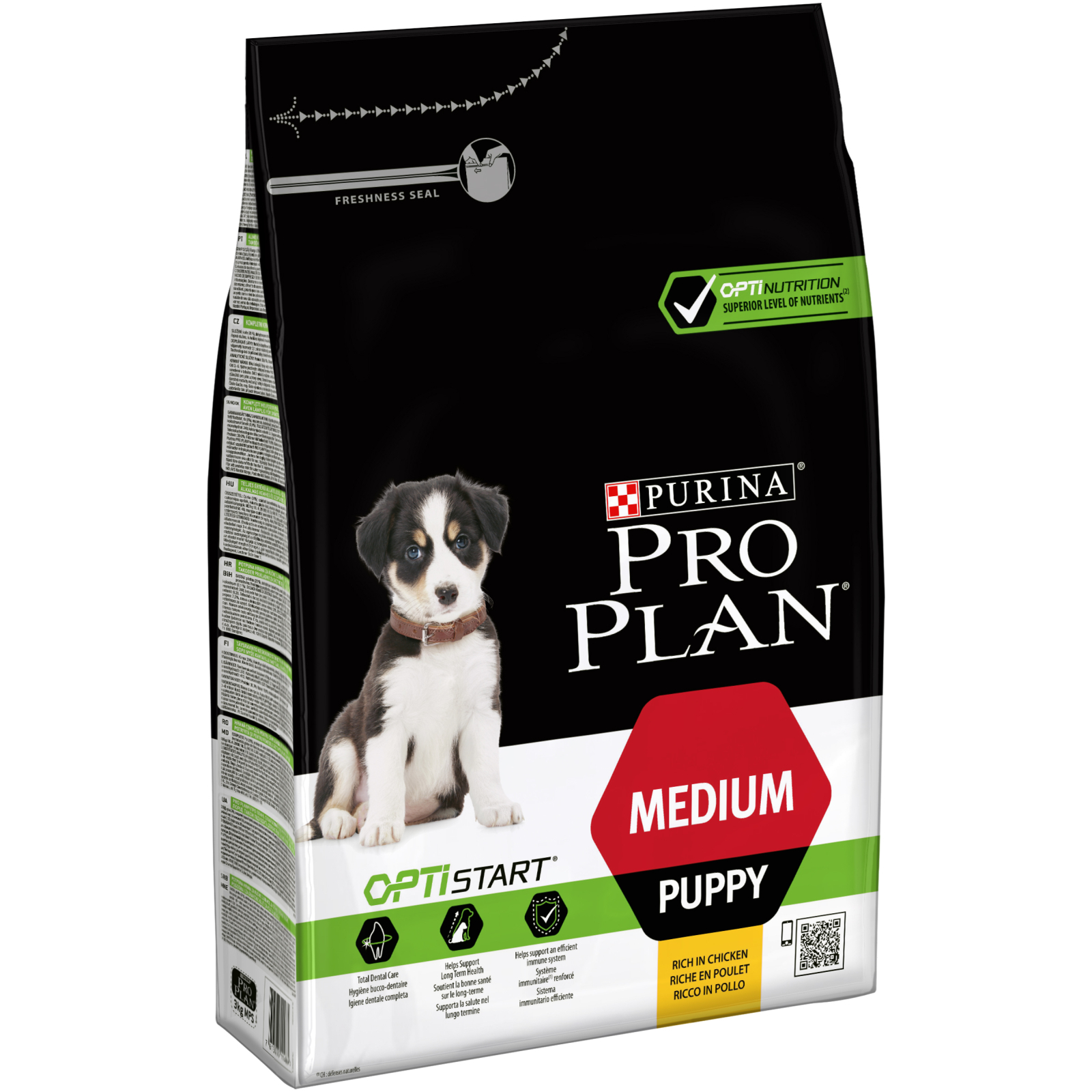 Сухий корм для собак Purina Pro Plan Dog Medium Puppy з високим вмістом курки 3 кг (7613035114869)