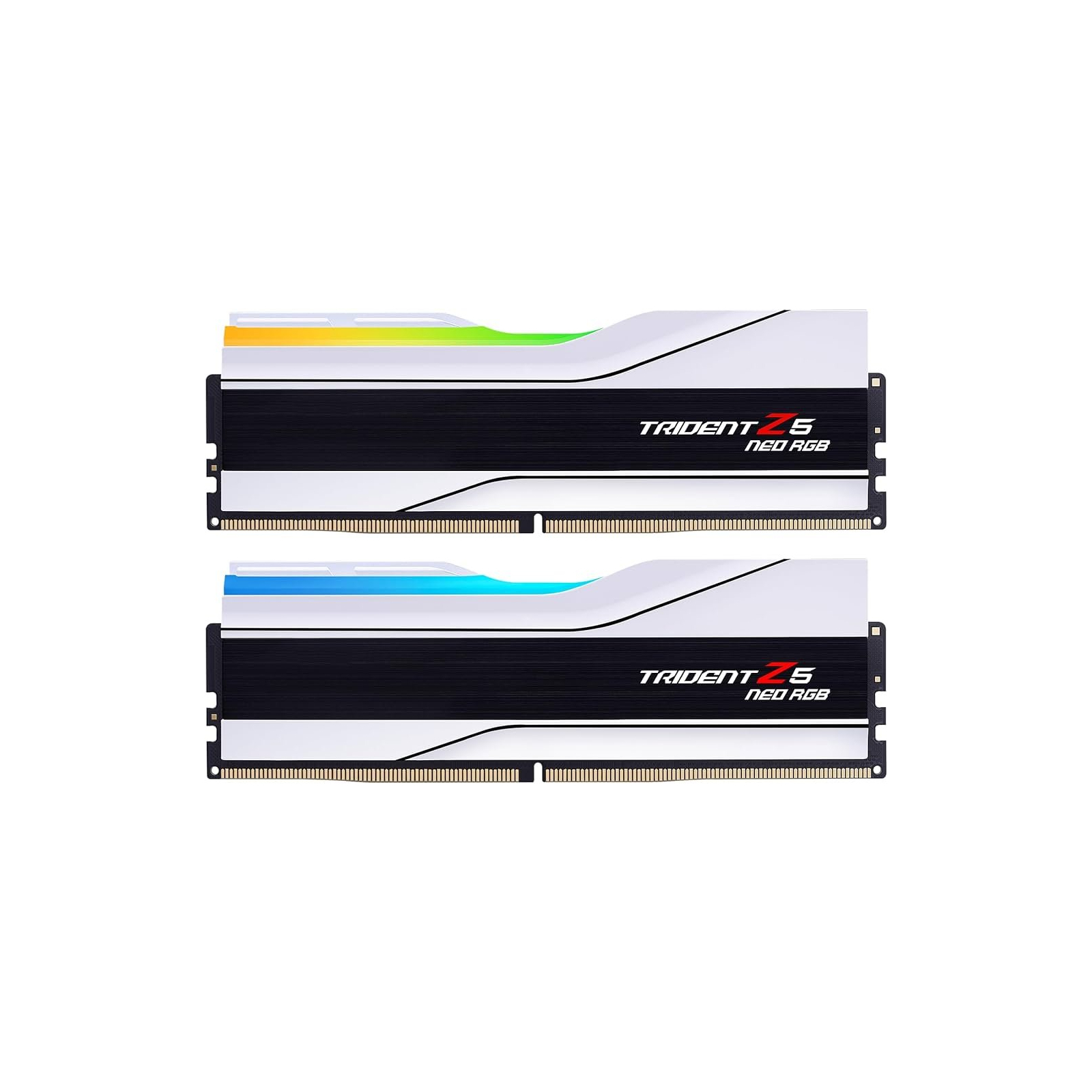 Модуль памяти для компьютера DDR5 64GB (2x32GB) 6000 MHz Trident Z5 Neo RGB Matte White G.Skill (F5-6000J3036G32GX2-TZ5NRW)