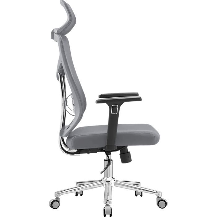 Офисное кресло GT Racer B-912A-S Gray изображение 3