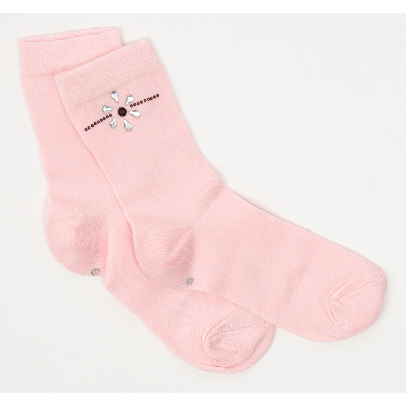 Шкарпетки дитячі UCS Socks з квіточкою (M0C0102-0908-9G-pink) зображення 2