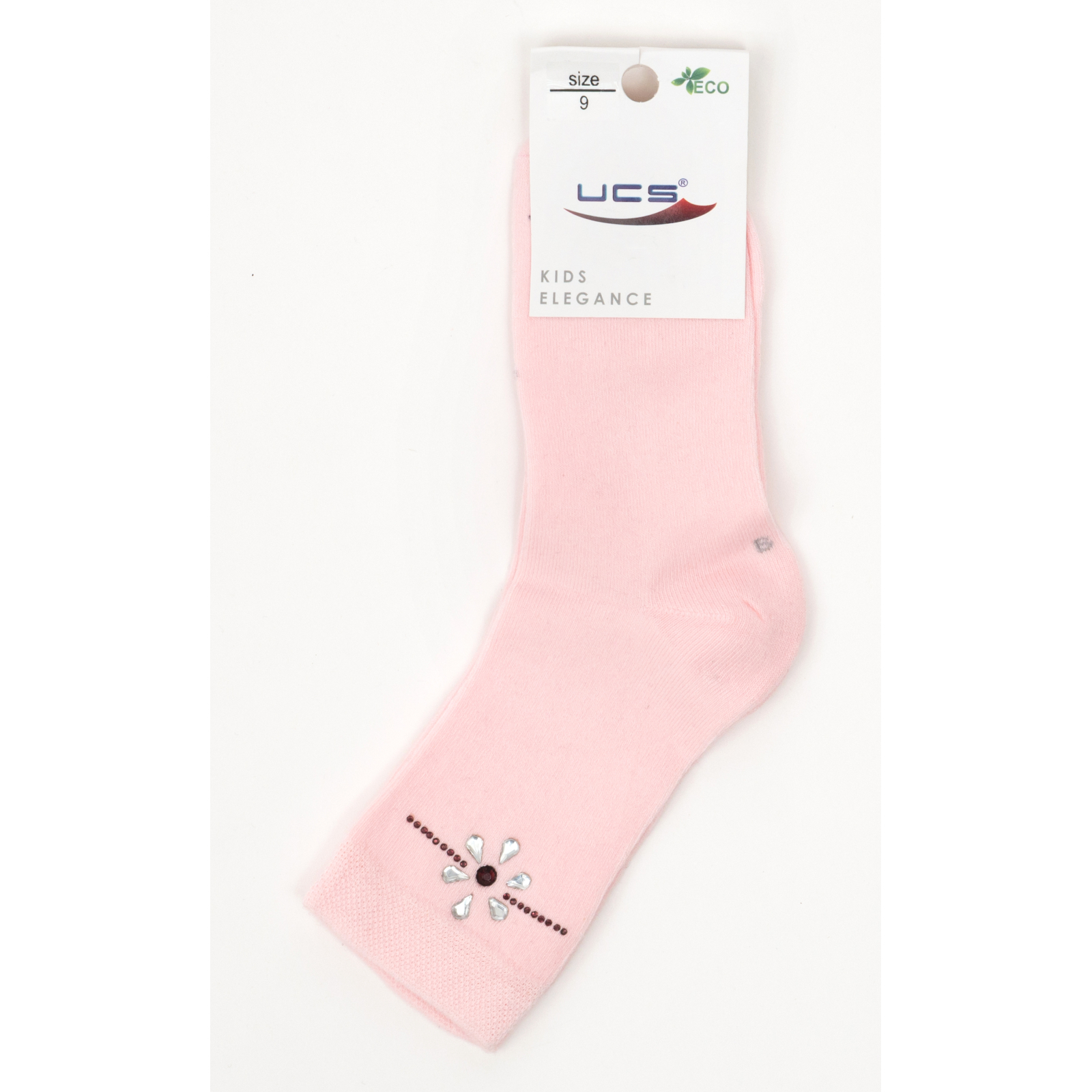 Шкарпетки дитячі UCS Socks з метеликами (M0C0102-0908-9G-white) зображення 3