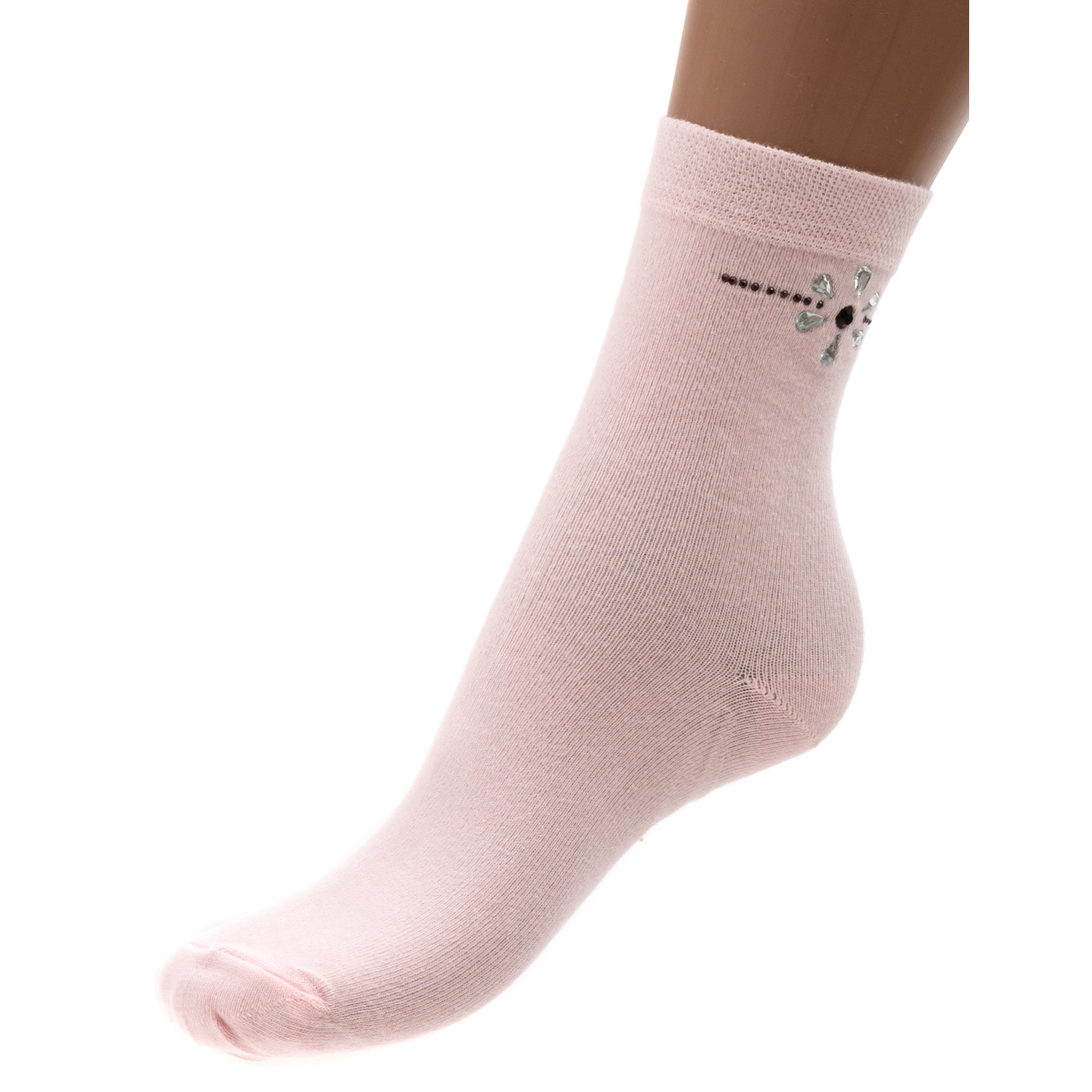 Носки детские UCS Socks с цветочком (M0C0102-0908-9G-pink)