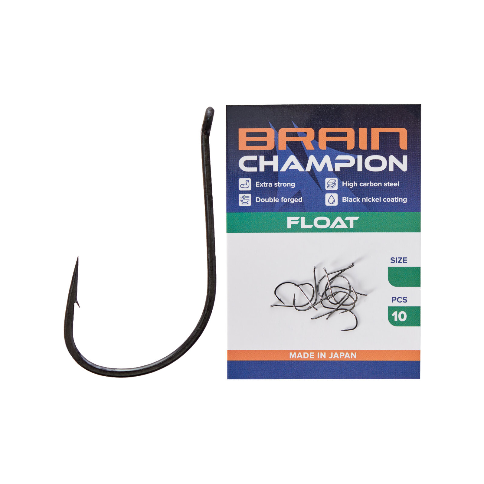 Крючок Brain fishing Champion Float 6 (10 шт/уп) (1858.54.62)