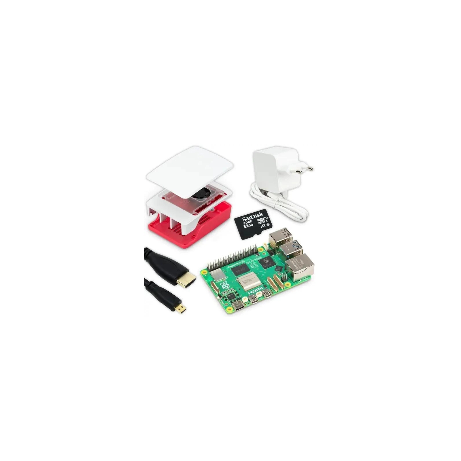 Промисловий ПК Raspberry Pi 5 4Gb KIT (EU) (RPI5-KIT-4GB-EU)