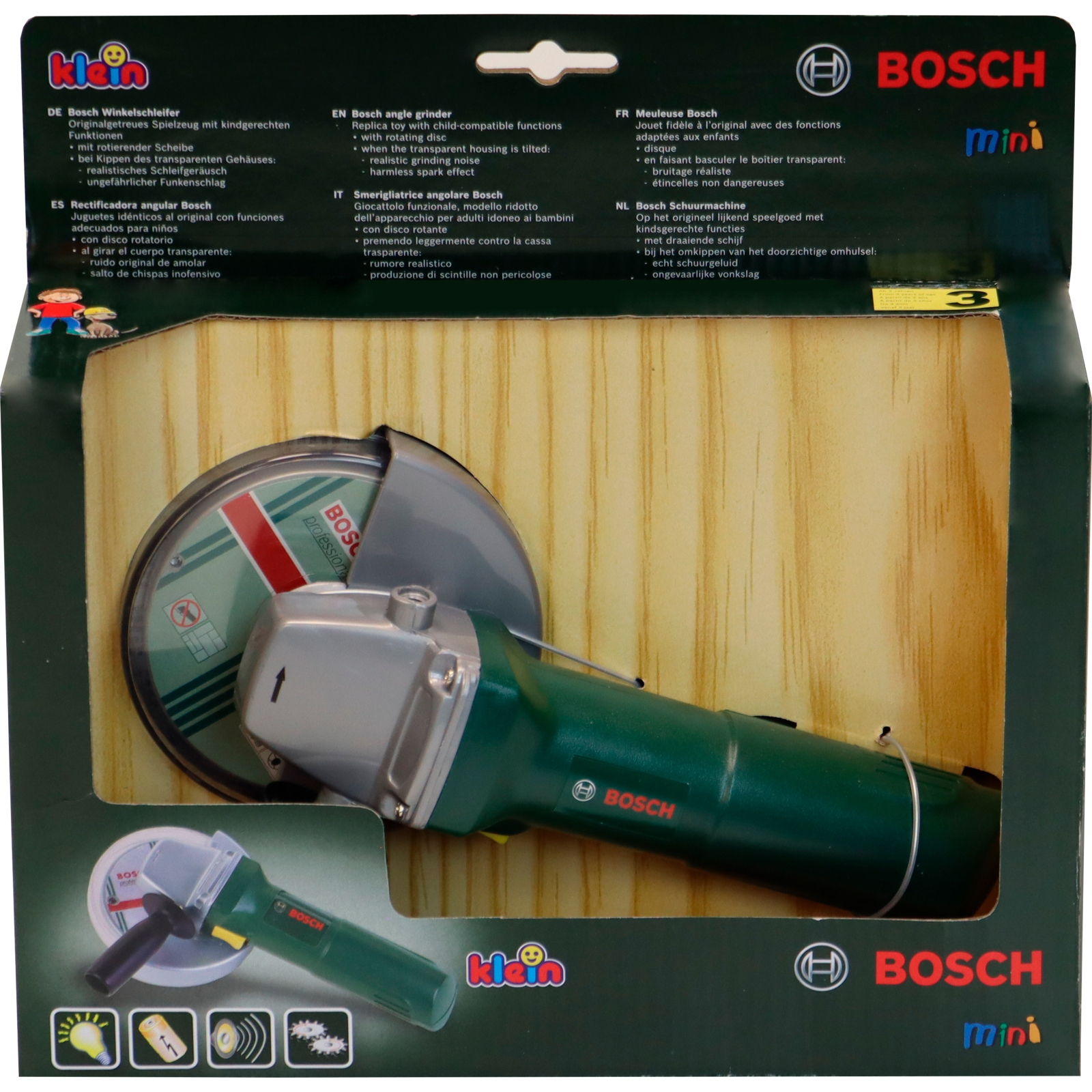 Ігровий набір Bosch Кутова шліфувальна машина (8426) зображення 7
