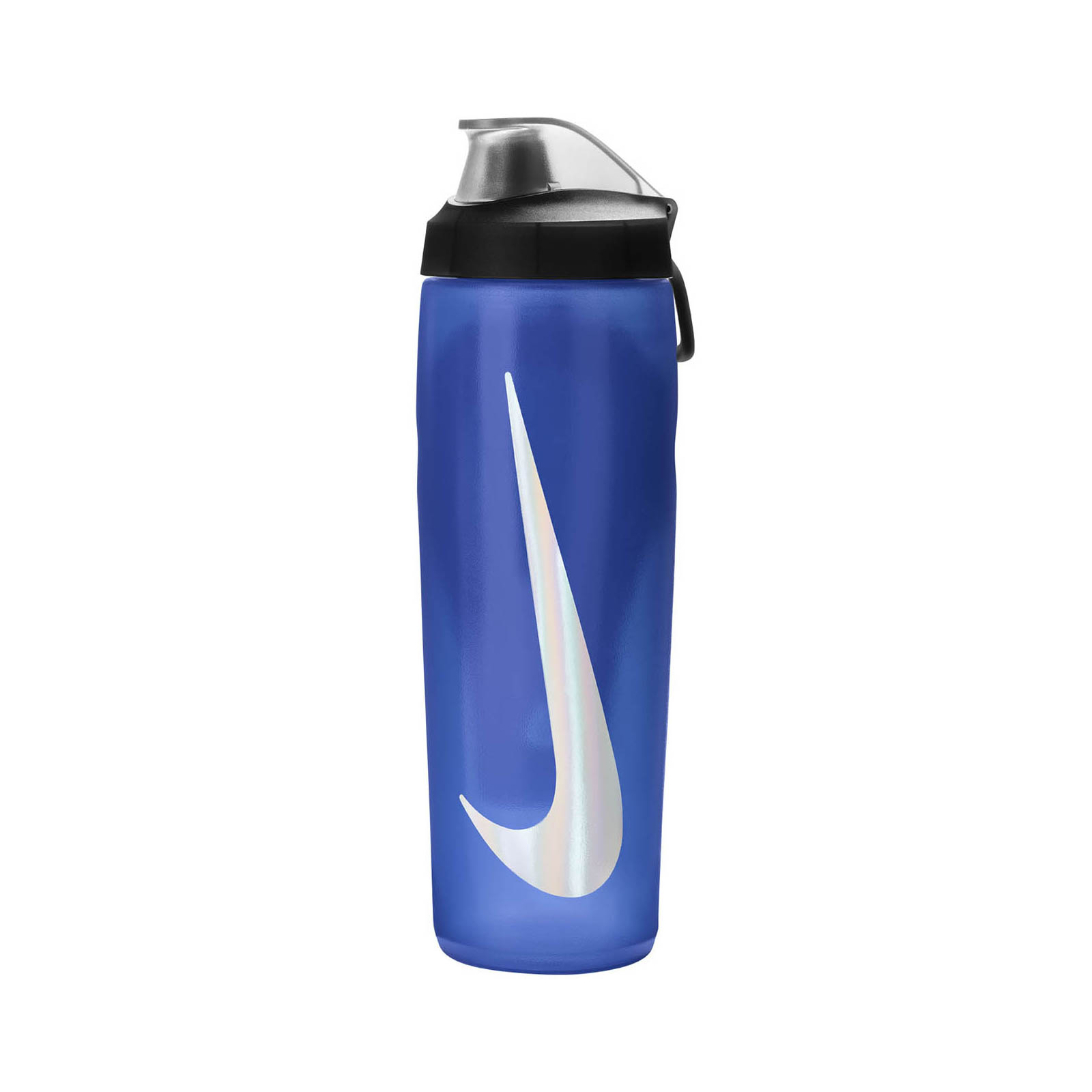 Пляшка для води Nike Refuel Bottle Locking Lid 24 OZ синій, чорний, сріблястий 709 мл N.100.7668.423.24 (887791745248)