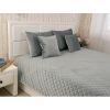 Покривало Руно двостороннє декоративне Velour Dark Grey ромб 150х220 см (360.55_Dark Grey ромб) зображення 2