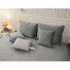 Покривало Руно двостороннє декоративне Velour Dark Grey ромб 150х220 см (360.55_Dark Grey ромб) зображення 6