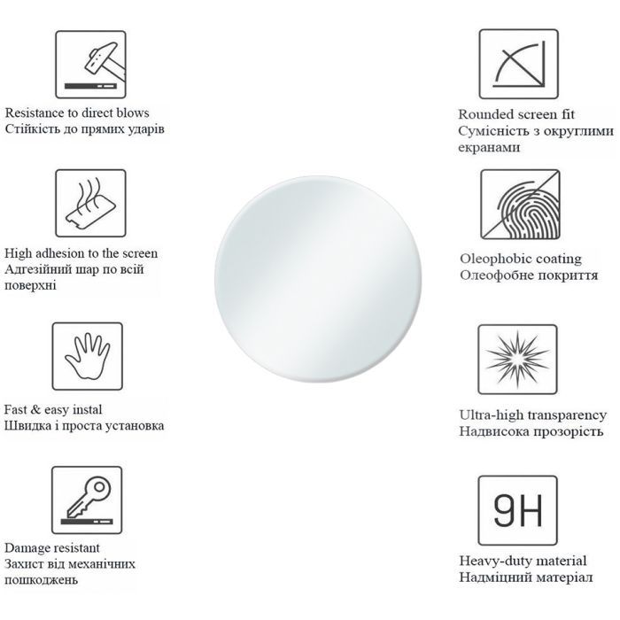 Плівка захисна Drobak Hydrogel Samsung Galaxy Watch 6 Classic 47mm (2 шт) (323223) зображення 3