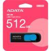 USB флеш накопитель ADATA 512GB AUV 128 Black/Blue USB 3.2 (AUV128-512G-RBE) изображение 4