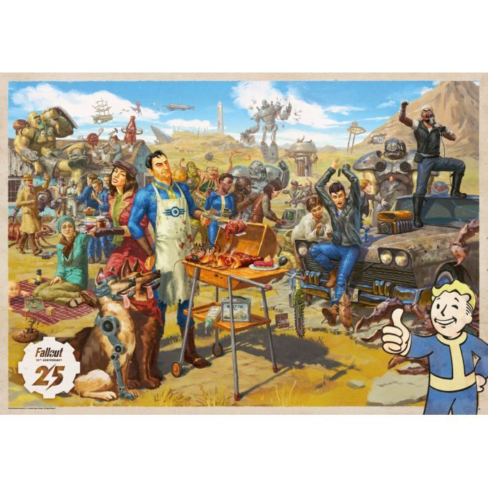 Пазл GoodLoot Fallout 25th Anniversary 1000 елементів (5908305242918) зображення 2