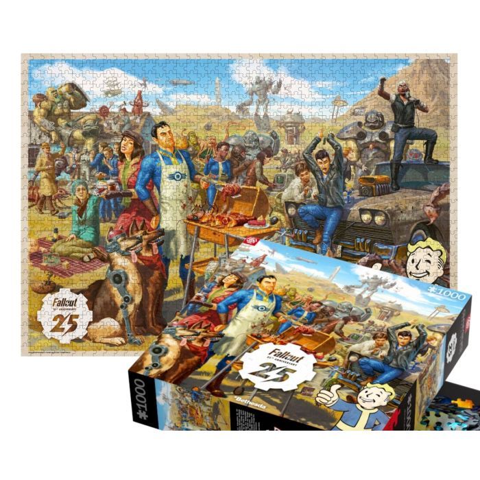 Пазл GoodLoot Fallout 25th Anniversary 1000 елементів (5908305242918) зображення 3