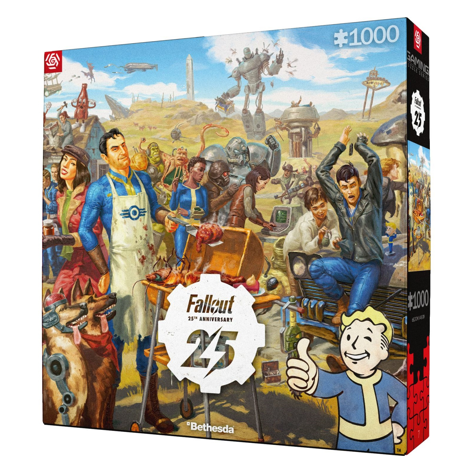 Пазл GoodLoot Fallout 25th Anniversary 1000 элементов (5908305242918) изображение 4