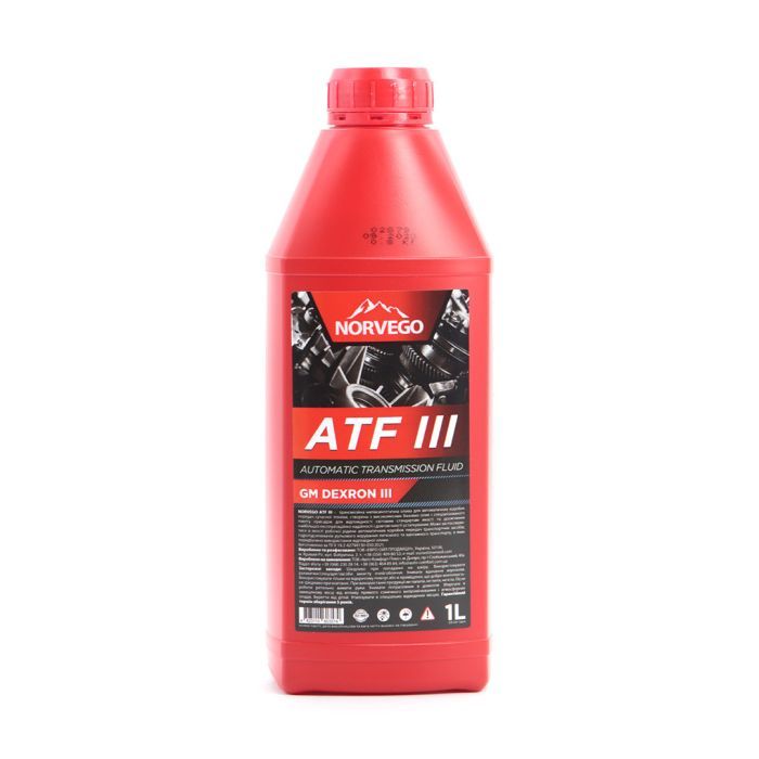 Трансмиссионное масло NORVEGO ATF III 4л
