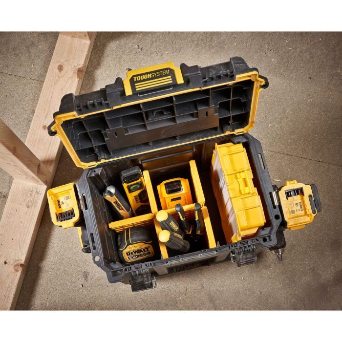 Ящик для інструментів DeWALT TOUGHSYSTEM 2.0 390x360x260 мм (DWST08035-1) зображення 6