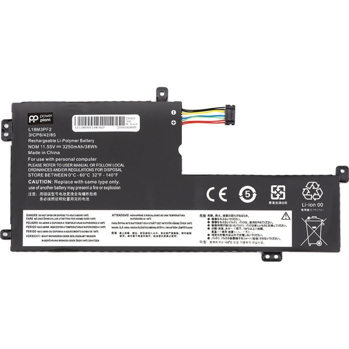 Аккумулятор для ноутбука LENOVO IdeaPad L340-15API (L18M3PF2) 11.55V 3250mAh PowerPlant (NB482139)