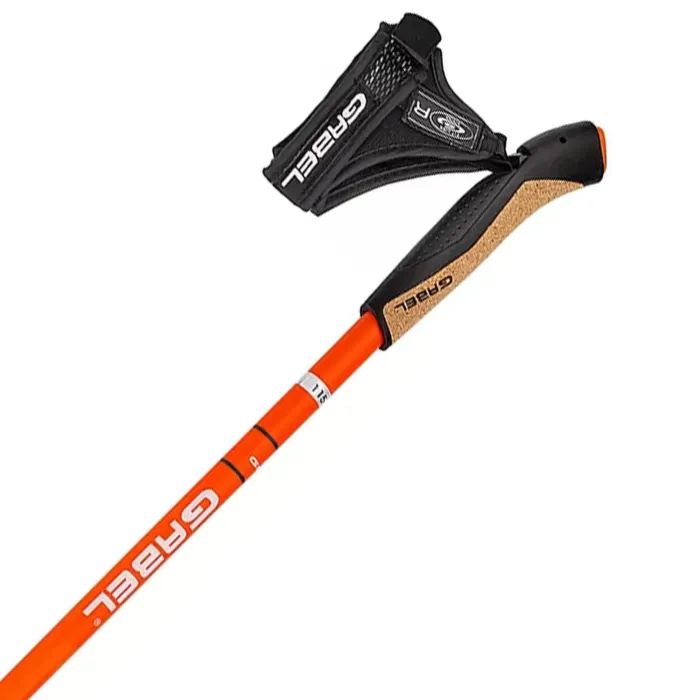 Палки для скандинавской ходьбы Gabel X-1.35 Active Knife Red/Orange 120 (7009361151150) (DAS302697) изображение 2