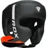 Боксерский шлем RDX F6 KARA Matte White L (HGR-F6MW-L)
