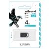 USB флеш накопичувач Wibrand 4GB Hawk Black USB 2.0 (WI2.0/HA4M1B) зображення 2
