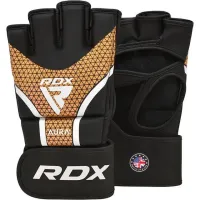 Перчатки для MMA RDX Aura Plus T-17 Black Golden M (GGR-T17BGL-M+)