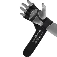 Перчатки для MMA RDX Aura Plus T-17 Black Golden M (GGR-T17BGL-M+) изображение 3