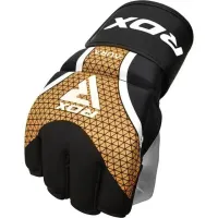 Перчатки для MMA RDX Aura Plus T-17 Black Golden M (GGR-T17BGL-M+) изображение 4