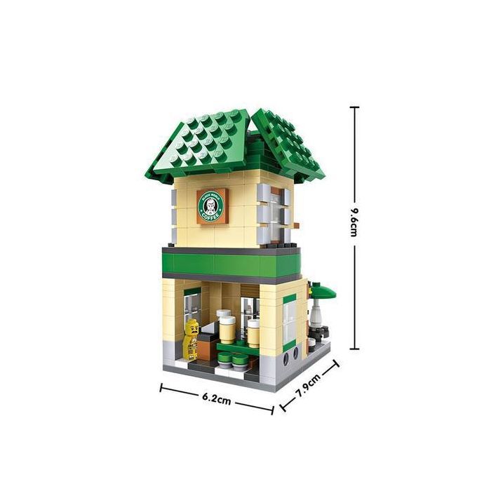 Конструктор LOZ mini Старбакс (1608) изображение 2