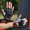 Перчатки для фитнеса Power System PS-2570 Womans Power жіночі Black/Red (PS-2570_M_Black-Red) изображение 4