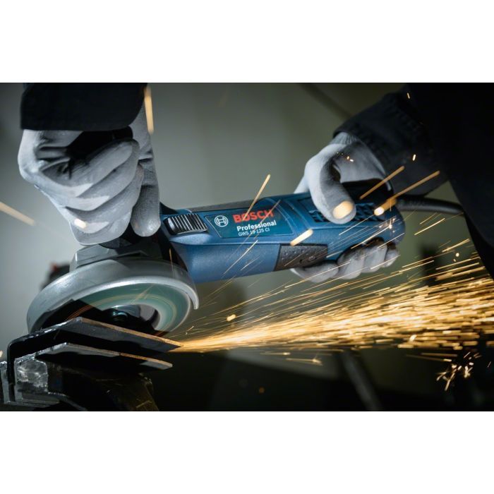 Шліфувальна машина Bosch GWS 19-125 CI 125 мм, 1900Вт, 11500об/хв, 2.5кг (0.601.79N.002) зображення 2