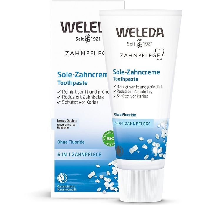 Зубная паста Weleda С минеральной солью 75 мл (4001638098090) изображение 2