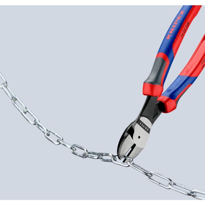 Кусачки KNIPEX боковые усиленные 200мм (74 02 200) изображение 6