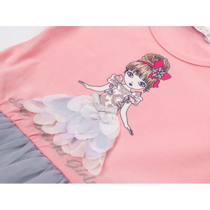Плаття дитяче Breeze з принцесою (13380-98G-peach) зображення 3