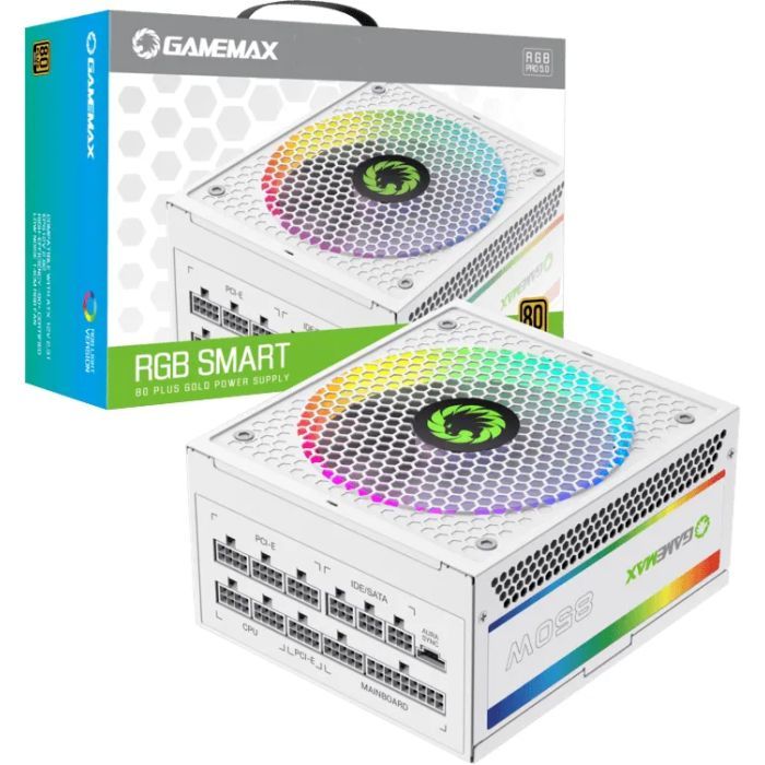Блок питания Gamemax 850W (RGB850 PRO WH) изображение 11