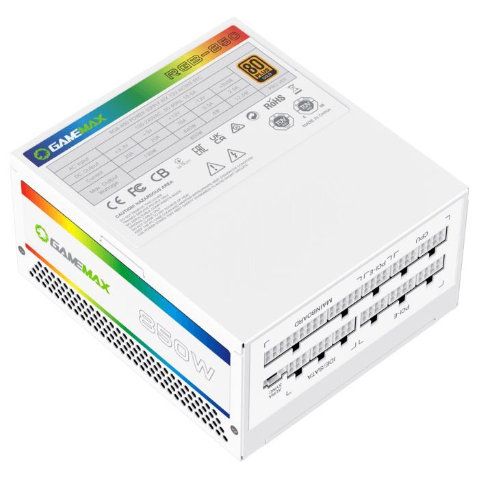 Блок питания Gamemax 850W (RGB850 PRO WH) изображение 7