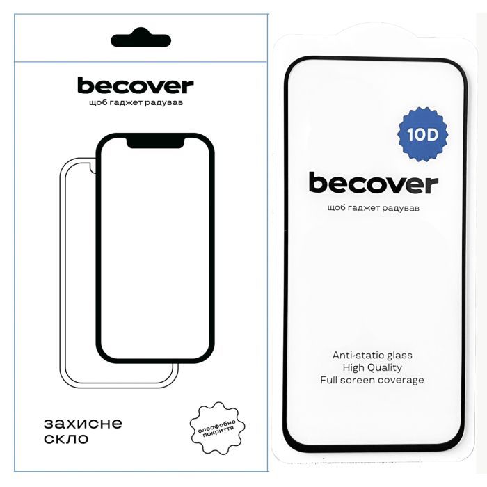 Скло захисне BeCover Google Pixel 8a 10D Black (711491)