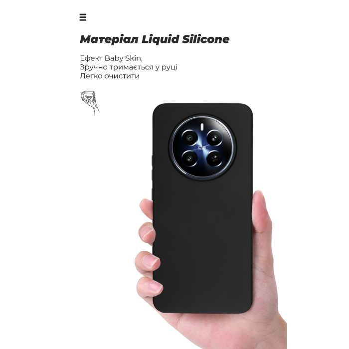 Чохол до мобільного телефона Armorstandart ICON Realme 12+ Black (ARM74765) зображення 7