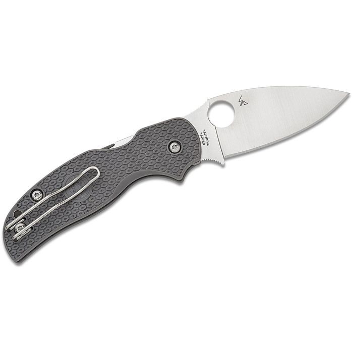 Ніж Spyderco Sage 5 Maxamet Grey FRN (C123PGY) зображення 2 Ніж Spyderco Sage 5 Maxamet Grey FRN (C123PGY) зображення 2