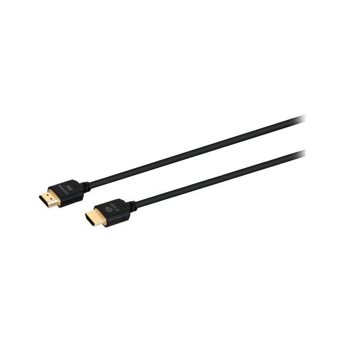 Кабель мультимедійний HDMI to HDMI 2.0m CBL-H600-020 8K certified 30AWG Cypress (CBL-H600-020)