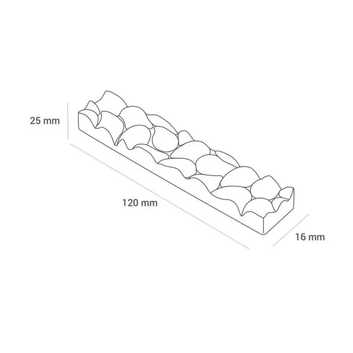 Форма для шоколаду Silikomart Goccia P 41х29 h14 мм 24 шт (CH007) зображення 3