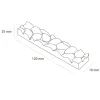 Форма для шоколаду Silikomart Goccia B 120x25 h16 мм 8 шт (CH009) зображення 3