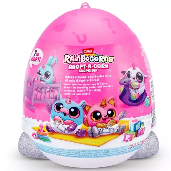 Мягкая игрушка Rainbocorns сюрприз серия G Adopt-a-Corn Surprise (92105G) изображение 4