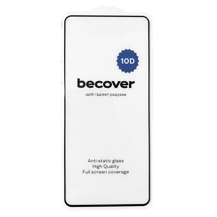 Стекло защитное BeCover Motorola Moto G24/G24 Power 10D Black (711823) изображение 2