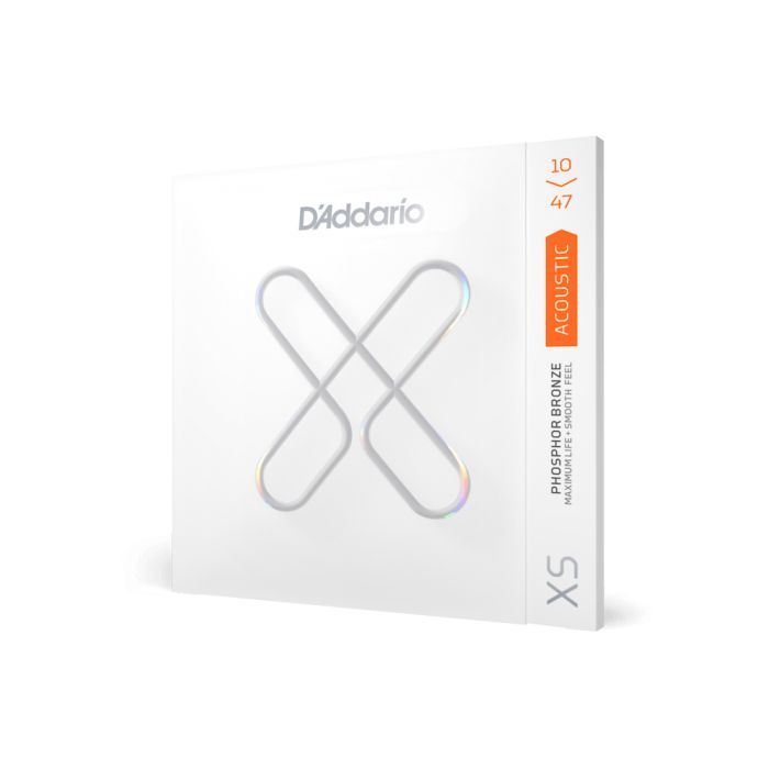Струны для гитары D'Addario XS Phosphor Bronze Extra Light (10-47) (XSAPB1047) изображение 2
