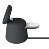 Зарядное устройство Belkin 2in1 MagSafe iPhone/Watch/AirPods Charcoal Mass (WIZ020VFH36) изображение 4