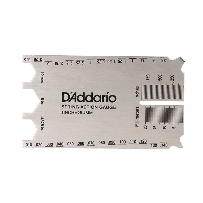 Средство по уходу за гитарой D'Addario String Height Gauge Измеритель высоты струн (PW-SHG-01)