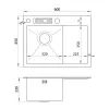Мойка кухонная Nett NS-6045 изображение 5